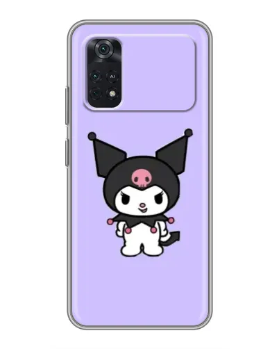Чехол для Xiaomi POCO M4 Pro 5G с картинкой «Kuromi — нежный фиолетовый» Чехол для Xiaomi POCO M4 Pro 5G с картинкой «Kuromi — нежный фиолетовый»