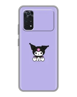 Чехол для Xiaomi POCO M4 Pro 5G с картинкой «Kuromi — фиолетовый минимализм» Чехол для Xiaomi POCO M4 Pro 5G с картинкой «Kuromi — фиолетовый минимализм»
