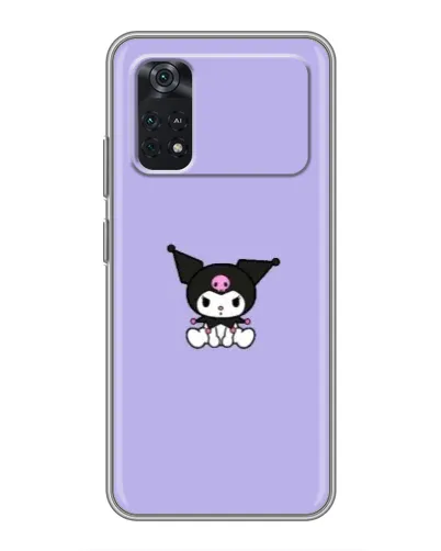 Чехол для Xiaomi POCO M4 Pro 5G с картинкой «Kuromi — фиолетовый минимализм» Чехол для Xiaomi POCO M4 Pro 5G с картинкой «Kuromi — фиолетовый минимализм»