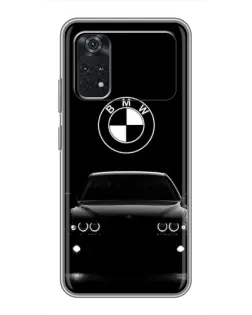 Чехол для Xiaomi POCO M4 Pro 5G с картинкой «BMW — взгляд из темноты» Чехол для Xiaomi POCO M4 Pro 5G с картинкой «BMW — взгляд из темноты»