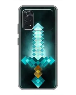 Чохол для Xiaomi POCO M4 Pro 5G з картинкою «Алмазний меч неон» Чохол для Xiaomi POCO M4 Pro 5G з картинкою «Алмазний меч неон»