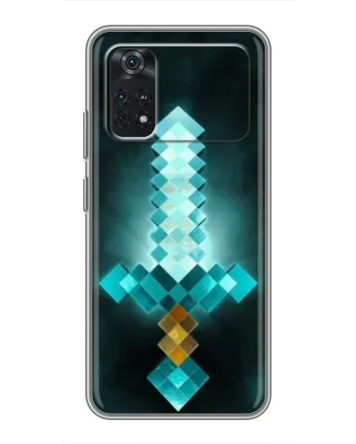 Чехол для Xiaomi POCO M4 Pro 5G с картинкой «Алмазный меч неон» Чехол для Xiaomi POCO M4 Pro 5G с картинкой «Алмазный меч неон»