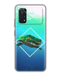 Чохол для Xiaomi POCO M4 Pro 5G з картинкою «Черепаха Minecraft» Чохол для Xiaomi POCO M4 Pro 5G з картинкою «Черепаха Minecraft»