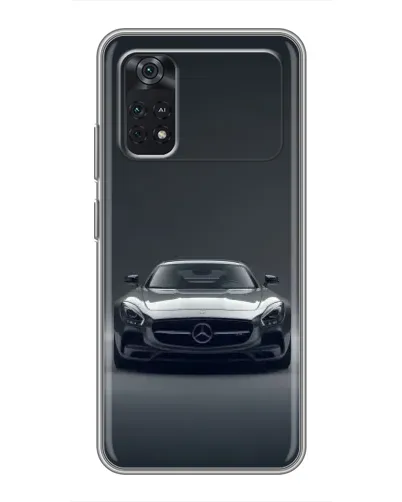 Чехол для Xiaomi POCO M4 Pro 5G с картинкой «Mercedes на черном» Чехол для Xiaomi POCO M4 Pro 5G с картинкой «Mercedes на черном»