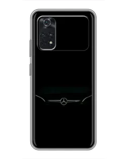 Чехол для Xiaomi POCO M4 Pro 5G с картинкой «Mercedes Stealth Look»