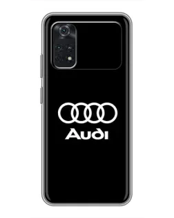 Чехол для Xiaomi POCO M4 Pro 5G с картинкой «Классическое лого Audi»