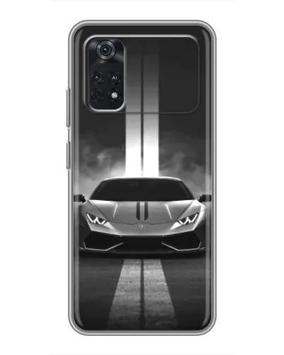 Чехол для Xiaomi POCO M4 Pro 5G с картинкой «Lamborghini симметрия дорог» Чехол для Xiaomi POCO M4 Pro 5G с картинкой «Lamborghini симметрия дорог»