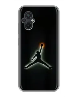 Чехол для Xiaomi POCO M5 с картинкой «Jordan Gradient Logo» Чехол для Xiaomi POCO M5 с картинкой «Jordan Gradient Logo»