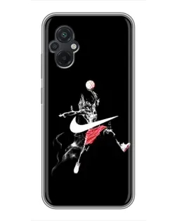 Чохол для Xiaomi POCO M5 з картинкою «Jordan Jumpman» Чохол для Xiaomi POCO M5 з картинкою «Jordan Jumpman»