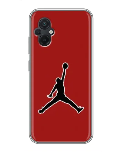 Чехол для Xiaomi POCO M5 с картинкой «Jordan Red Back» Чехол для Xiaomi POCO M5 с картинкой «Jordan Red Back»