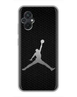 Чохол для Xiaomi POCO M5 з картинкою «Jordan Dark Carbon» Чохол для Xiaomi POCO M5 з картинкою «Jordan Dark Carbon»