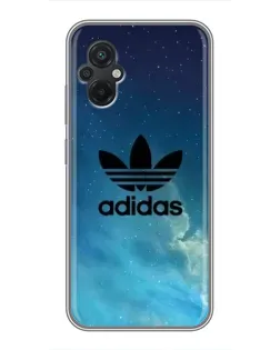 Чехол для Xiaomi POCO M5 с картинкой «Adidas Stone Logo»
