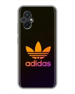 Чехол для Xiaomi POCO M5 с картинкой «Градиент Adidas»