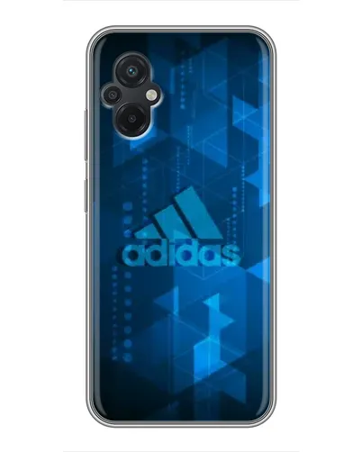 Чехол для Xiaomi POCO M5 с картинкой «Adidas Sport Art»