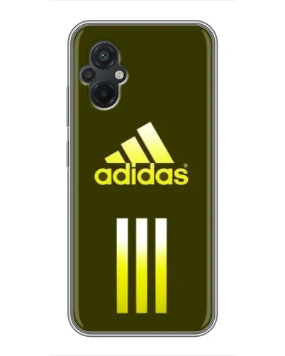 Чехол для Xiaomi POCO M5 с картинкой «Оливковый градиент Adidas»