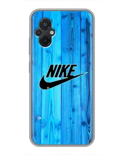 Чехол для Xiaomi POCO M5 с картинкой «Голубое дерево Nike»