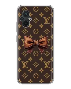 Чехол для Xiaomi POCO M5 с картинкой «LV с бантом»