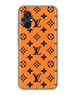 Чехол для Xiaomi POCO M5 с картинкой «Оранжевый стиль LV»