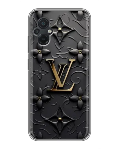 Чехол для Xiaomi POCO M5 с картинкой «Кожаная текстура LV» Чехол для Xiaomi POCO M5 с картинкой «Кожаная текстура LV»