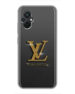 Чехол для Xiaomi POCO M5 с картинкой «Градиент Louis Vuitton»