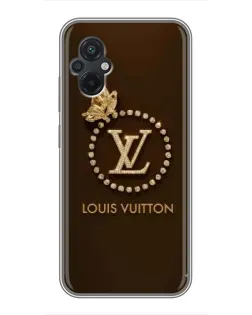 Чехол для Xiaomi POCO M5 с картинкой «LV — золотая печать»