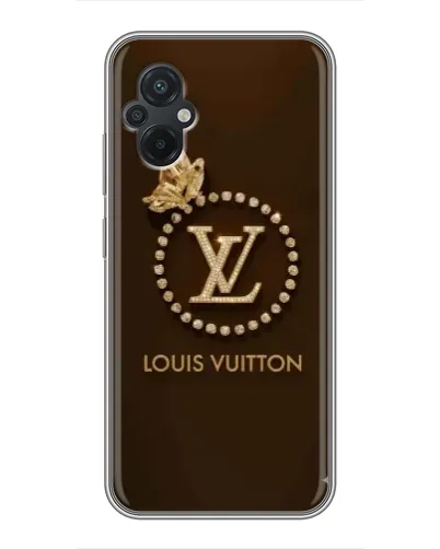 Чехол для Xiaomi POCO M5 с картинкой «LV — золотая печать» Чехол для Xiaomi POCO M5 с картинкой «LV — золотая печать»