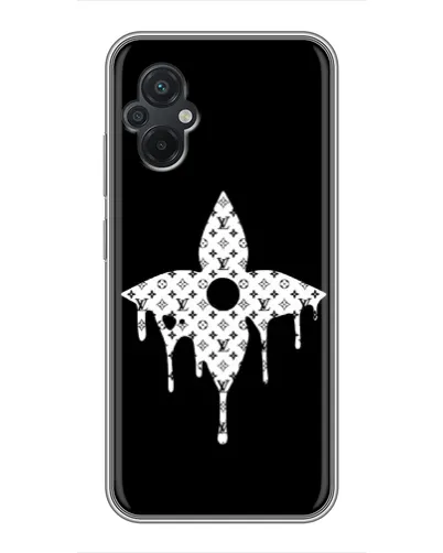 Чехол для Xiaomi POCO M5 с картинкой «Цветочная монограмма» Чехол для Xiaomi POCO M5 с картинкой «Цветочная монограмма»