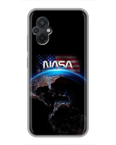 Чехол для Xiaomi POCO M5 с картинкой «Земля из космоса NASA»