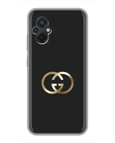 Чехол для Xiaomi POCO M5 с картинкой «Минимализм Gucci»