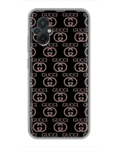 Чехол для Xiaomi POCO M5 с картинкой «Классическая монограмма Gucci»