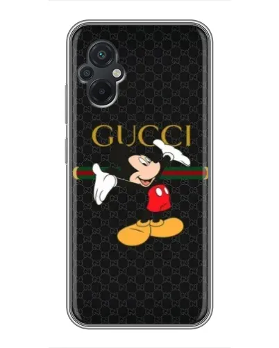 Чехол для Xiaomi POCO M5 с картинкой «Микки Маус Gucci»