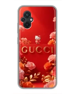 Чехол для Xiaomi POCO M5 с картинкой «Gucci — золотой сад» Чехол для Xiaomi POCO M5 с картинкой «Gucci — золотой сад»