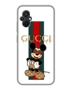 Чехол для Xiaomi POCO M5 с картинкой «Микки Маус Gucci — полосы» Чехол для Xiaomi POCO M5 с картинкой «Микки Маус Gucci — полосы»