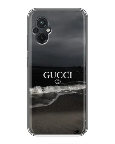 Чехол для Xiaomi POCO M5 с картинкой «Gucci — морской прибой»