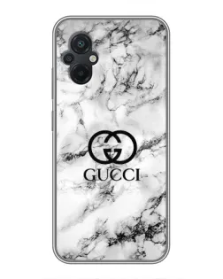 Чехол для Xiaomi POCO M5 с картинкой «Gucci — мраморный шик» Чехол для Xiaomi POCO M5 с картинкой «Gucci — мраморный шик»