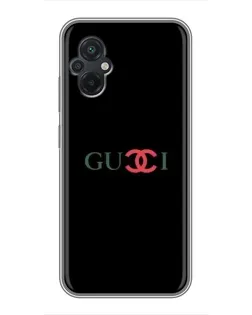 Чехол для Xiaomi POCO M5 с картинкой «Gucci — красный градиент» Чехол для Xiaomi POCO M5 с картинкой «Gucci — красный градиент»