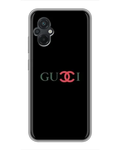 Чехол для Xiaomi POCO M5 с картинкой «Gucci — красный градиент»