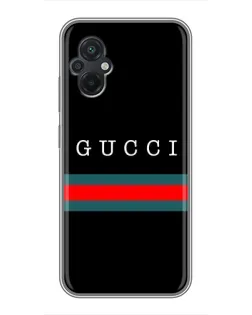 Чехол для Xiaomi POCO M5 с картинкой «Gucci — красный пояс» Чехол для Xiaomi POCO M5 с картинкой «Gucci — красный пояс»