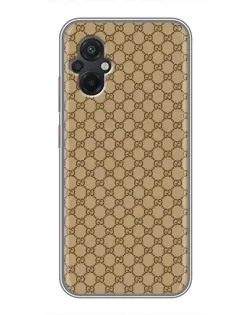 Чехол для Xiaomi POCO M5 с картинкой «Gucci — классический беж» Чехол для Xiaomi POCO M5 с картинкой «Gucci — классический беж»
