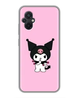 Чехол для Xiaomi POCO M5 с картинкой «Kuromi — розовая нежность» Чехол для Xiaomi POCO M5 с картинкой «Kuromi — розовая нежность»