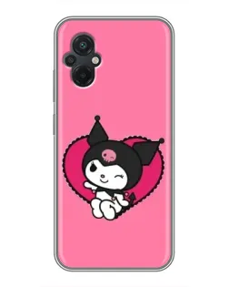 Чехол для Xiaomi POCO M5 с картинкой «Kuromi — любовь в сердце» Чехол для Xiaomi POCO M5 с картинкой «Kuromi — любовь в сердце»