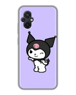 Чехол для Xiaomi POCO M5 с картинкой «Классическая Kuromi» Чехол для Xiaomi POCO M5 с картинкой «Классическая Kuromi»