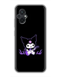 Чехол для Xiaomi POCO M5 с картинкой «Электрическая Kuromi» Чехол для Xiaomi POCO M5 с картинкой «Электрическая Kuromi»