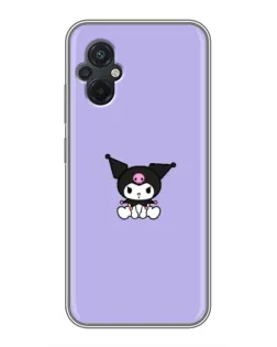 Чехол для Xiaomi POCO M5 с картинкой «Kuromi — фиолетовый минимализм» Чехол для Xiaomi POCO M5 с картинкой «Kuromi — фиолетовый минимализм»