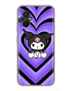 Чехол для Xiaomi POCO M5 с картинкой «Kuromi и фиолетовые сердца» Чехол для Xiaomi POCO M5 с картинкой «Kuromi и фиолетовые сердца»