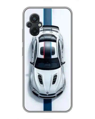 Чехол для Xiaomi POCO M5 с картинкой «Вид сверху — BMW M» Чехол для Xiaomi POCO M5 с картинкой «Вид сверху — BMW M»