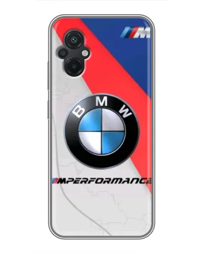 Чехол для Xiaomi POCO M5 с картинкой «BMW Performance стиль» Чехол для Xiaomi POCO M5 с картинкой «BMW Performance стиль»