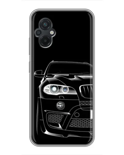 Чехол для Xiaomi POCO M5 с картинкой «Темный силуэт BMW» Чехол для Xiaomi POCO M5 с картинкой «Темный силуэт BMW»