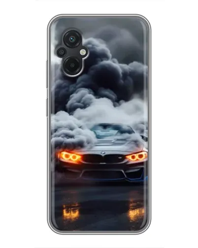 Чехол для Xiaomi POCO M5 с картинкой «BMW в дыму» Чехол для Xiaomi POCO M5 с картинкой «BMW в дыму»