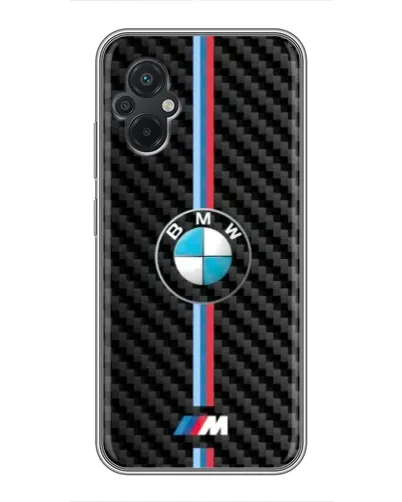 Чехол для Xiaomi POCO M5 с картинкой «Эмблема BMW и карбон» Чехол для Xiaomi POCO M5 с картинкой «Эмблема BMW и карбон»